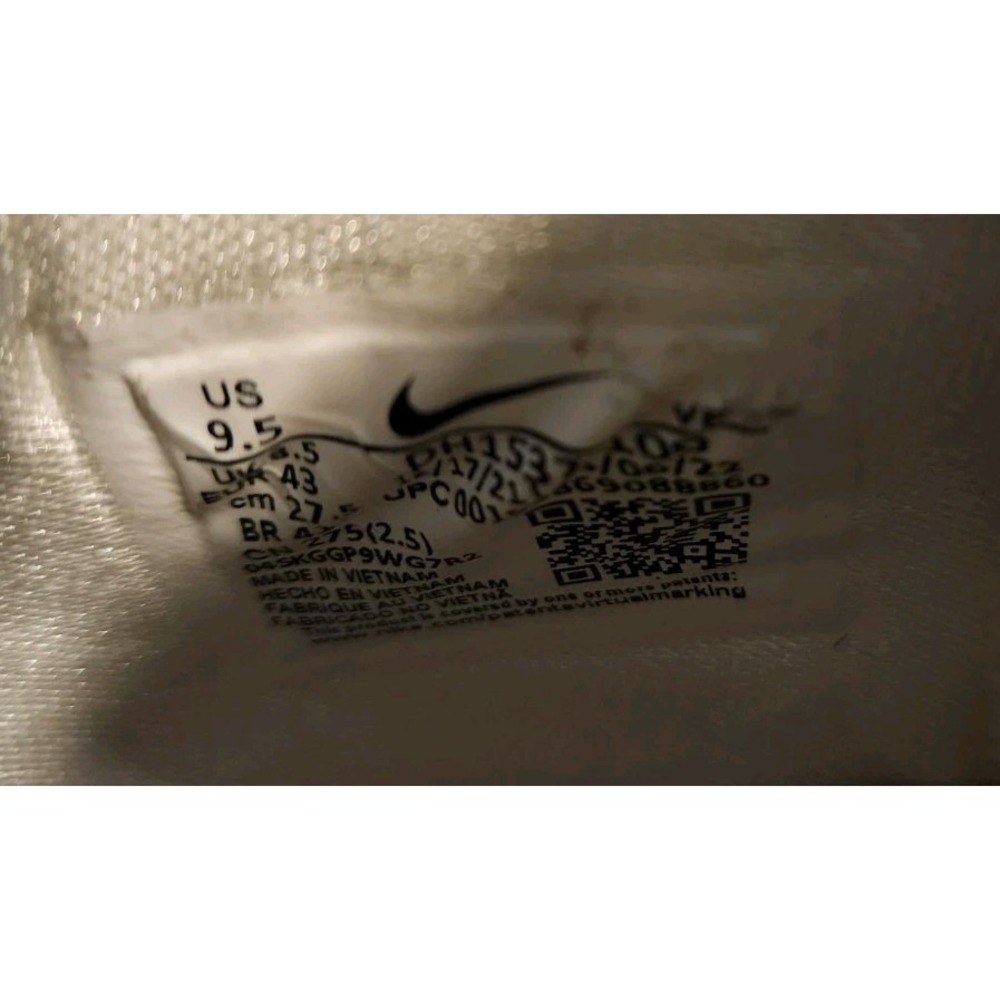Nike Cosmic Unity 2 'Coconut Milk Black Atmosphere' DH1537-100 Men's Size 9.5 - Picture 10 of 11